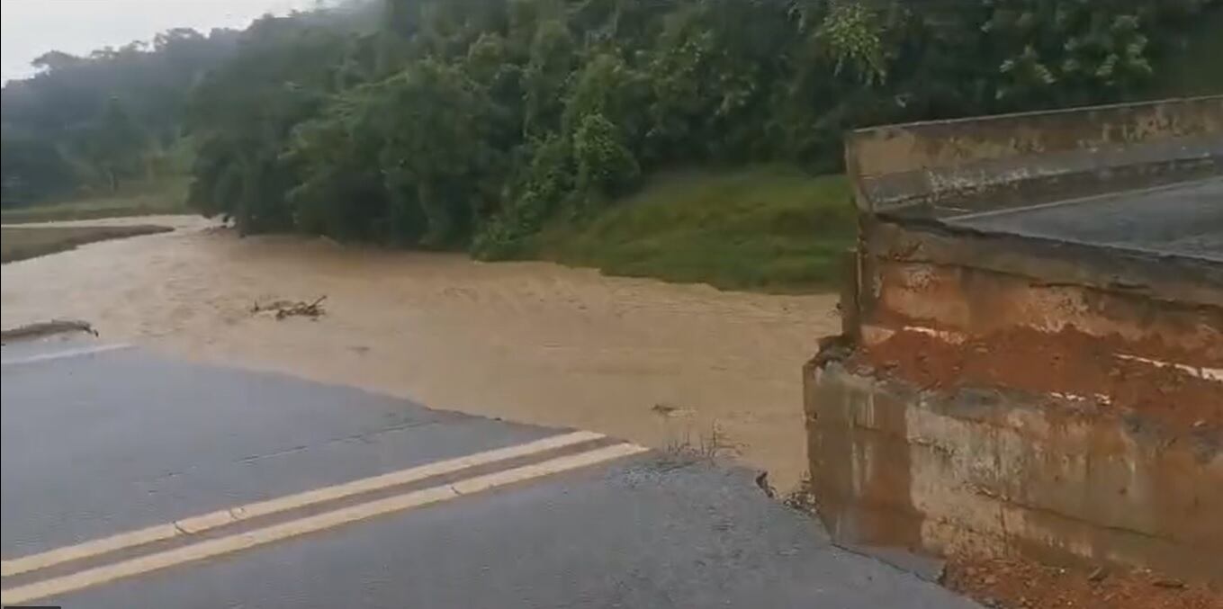 Colapso de puente en Antioquia