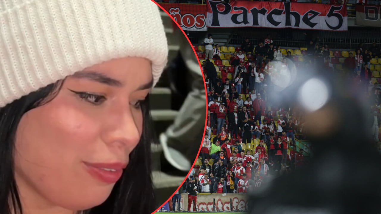 Otro suceso de violencia se vivió en un estadio en Colombia en medio del Santa Fe vs. América. Mamá lo vivió con su hijo que iba por primera vez a El Campín.