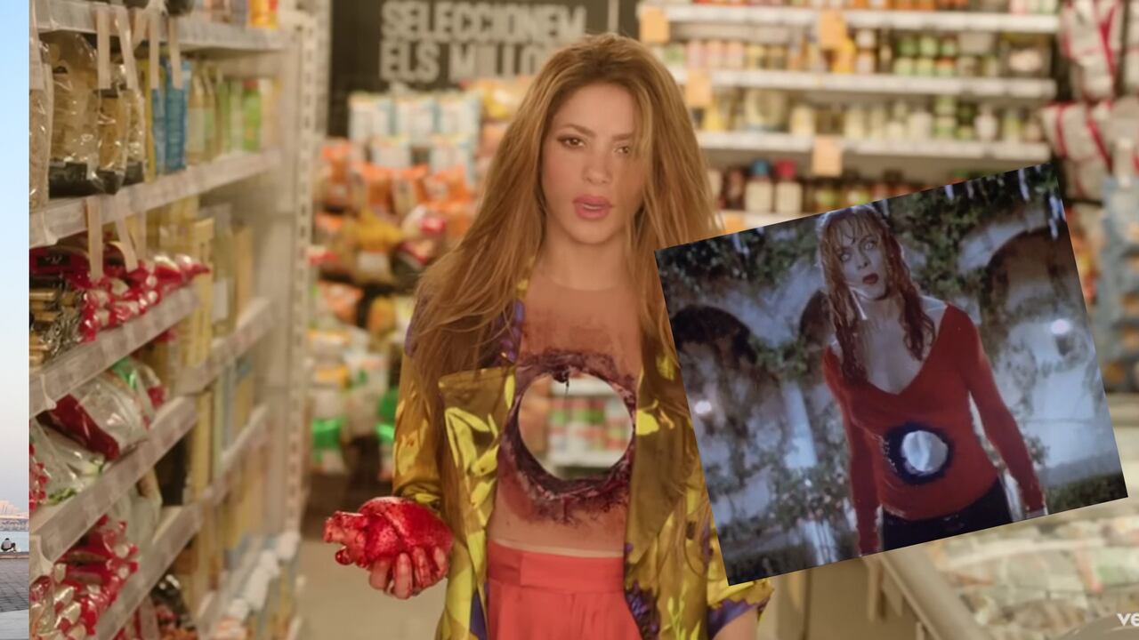 Muchos compararon el video de Shakira con la película 'La muerta le sienta bien'