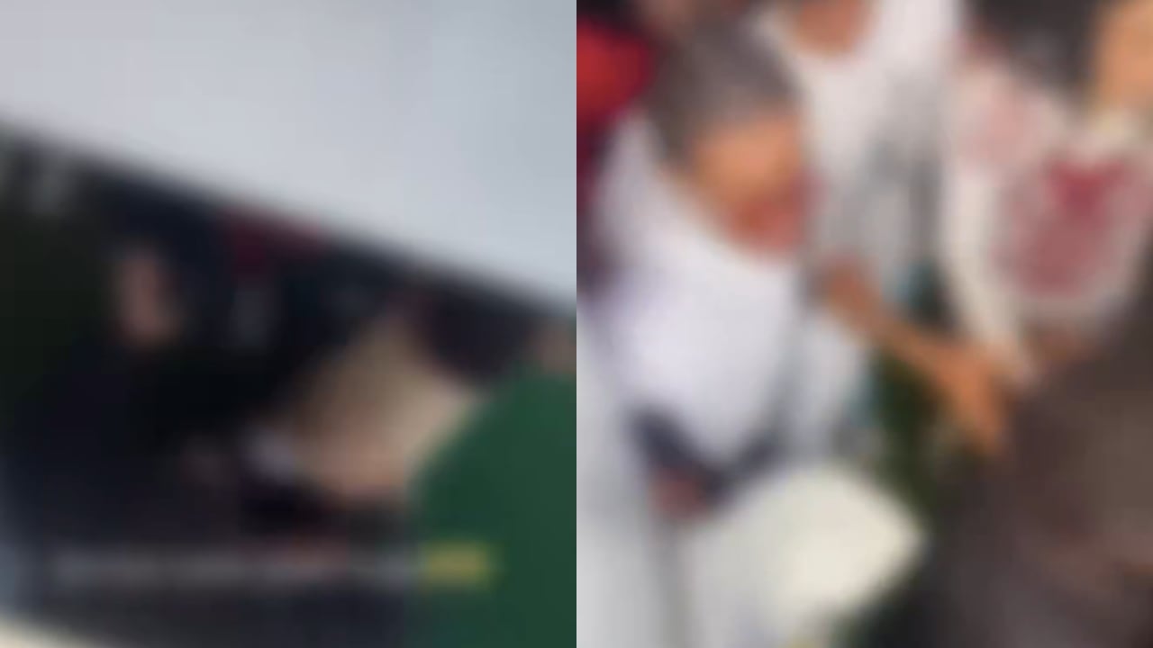 Imágenes de la riña en la embarcación en la que iba el joven.
