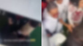 Imágenes de la riña en la embarcación en la que iba el joven.