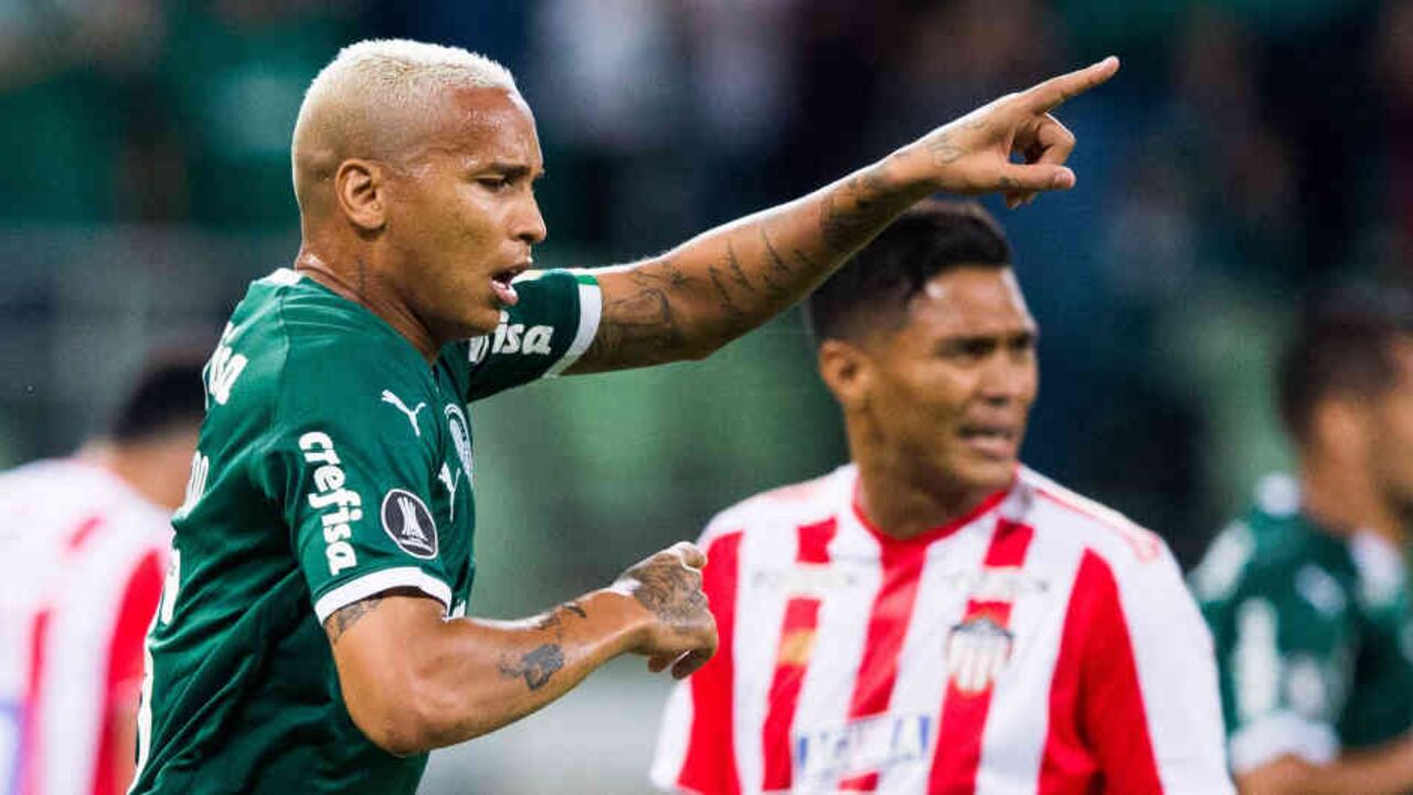 Junior perdió ante el Palmeiras 3-0