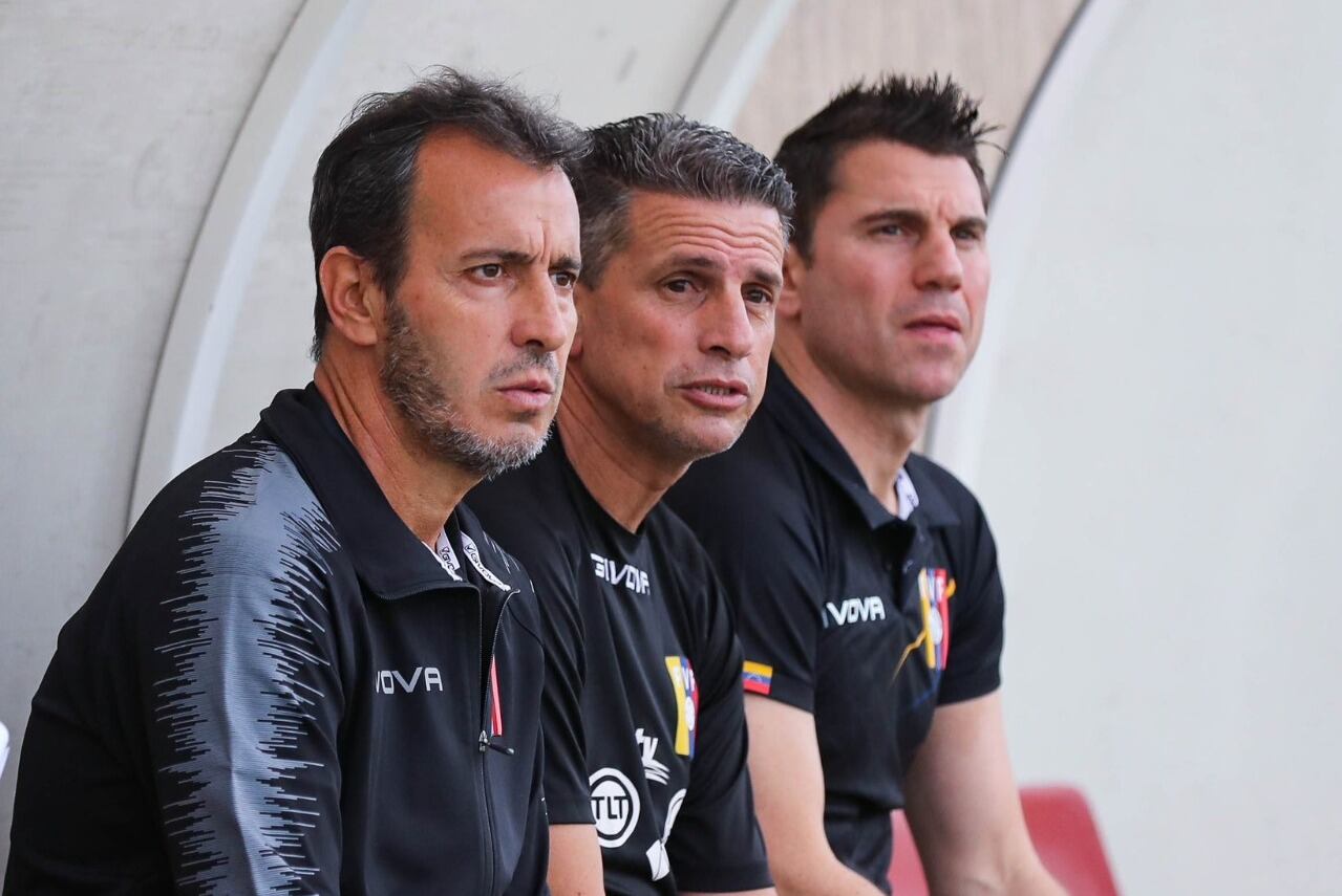 Fernando Batista, DT de la Selección de Venezuela.