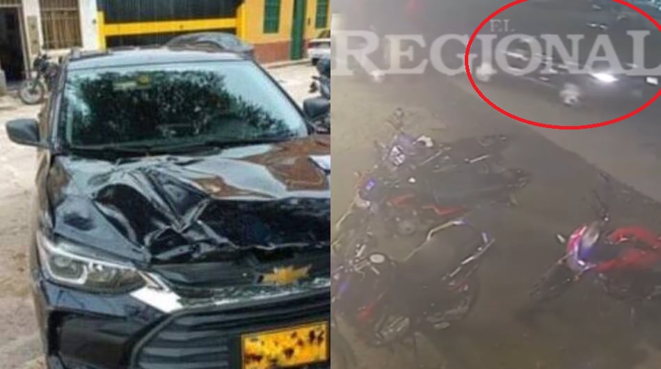 Vehículo particular arrolló a diez personas en Santander.