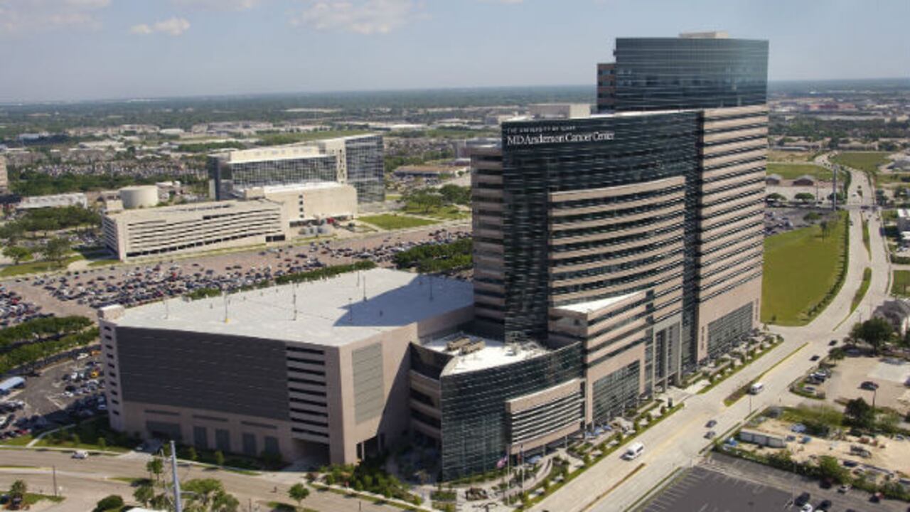 Panorámica del MD Anderson Center, de la Universidad de Texas (EE. UU.)