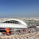 Vista panorámica del estadio internacional Khalifa en Doha, Qatar