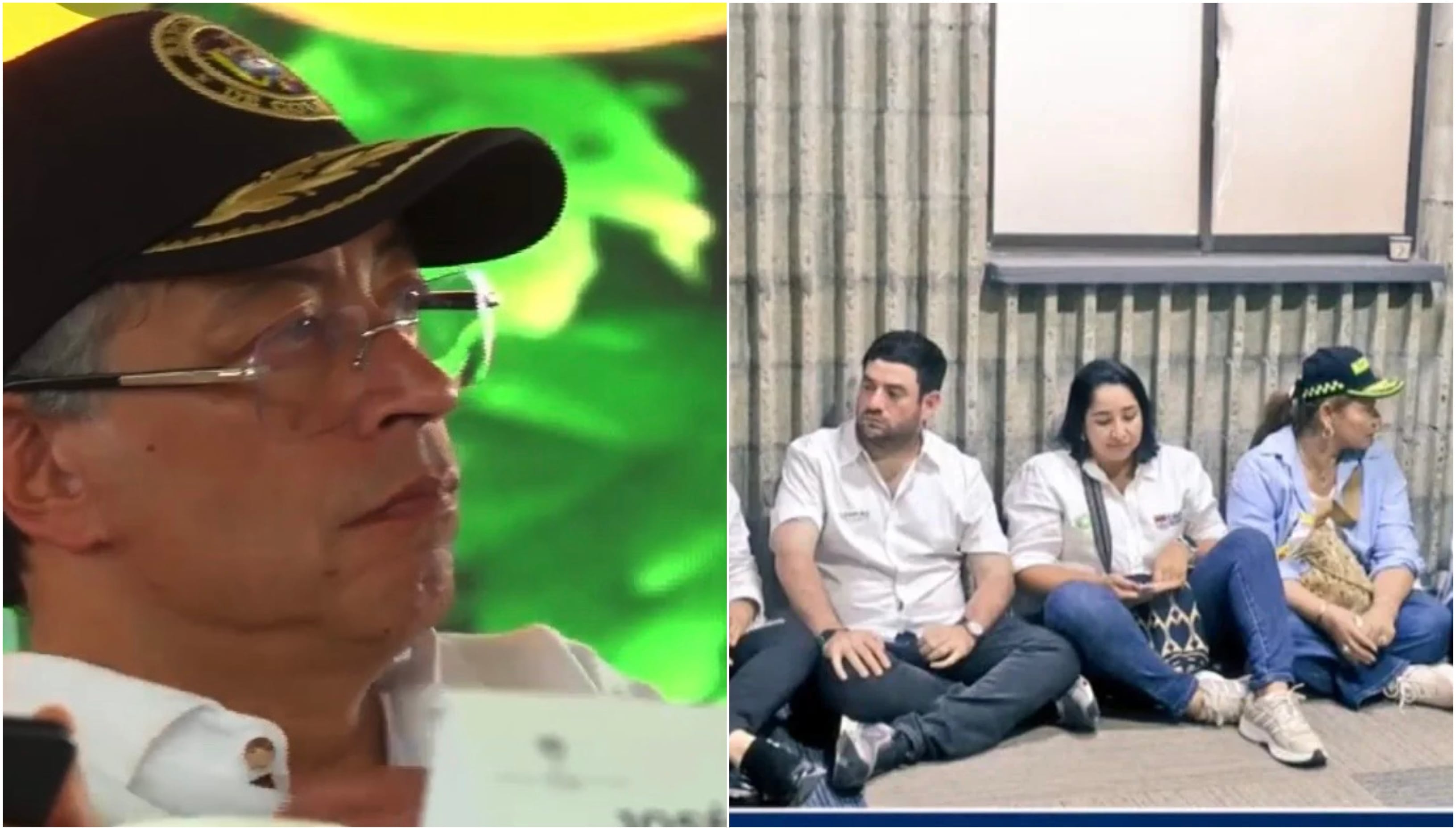 Gustavo Petro y alcaldes de municipios de Córdoba