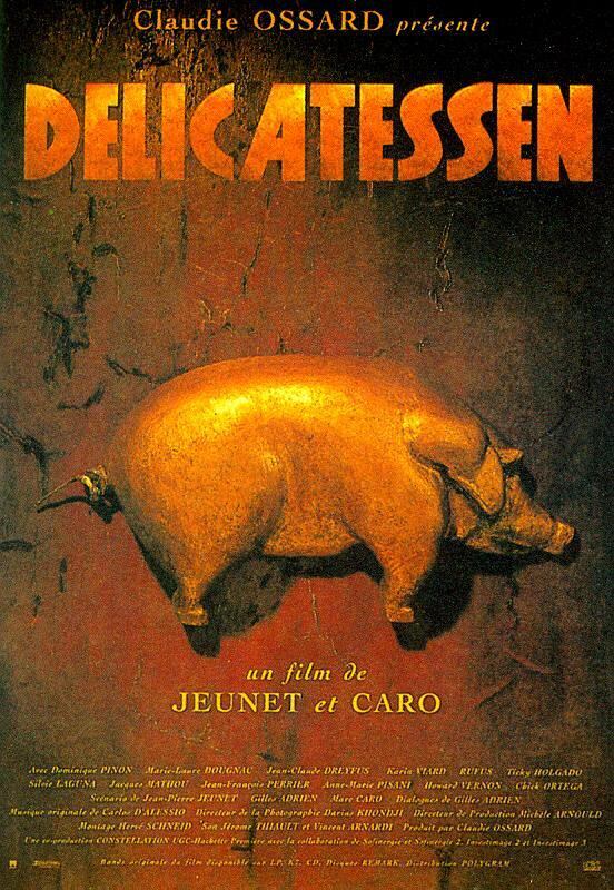 Delicatessen, dirigida por Jean-Pierre Jeunet