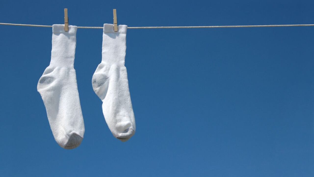 Trucos para blanquear las medias.