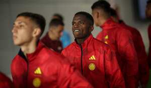 Jugadores de la Selección Colombia Sub-20 que se estrenaron con victoria ante Israel.