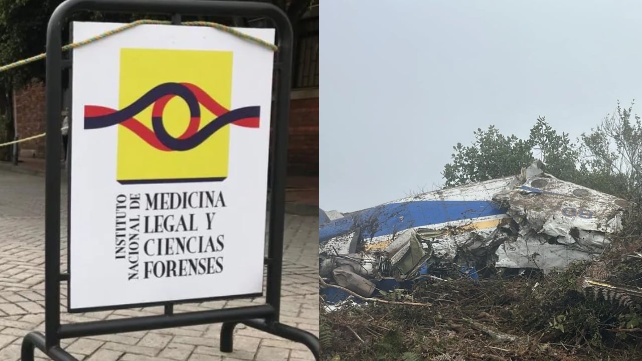 El Instituto Nacional de Medicina Legal y Ciencias Forenses informó que las labores de identificación se realizaron a partir de estudios técnico-científicos.