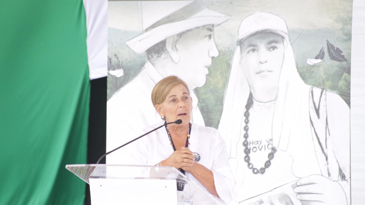 Yolanda Pinto, exesposa de Guillermo Gaviria