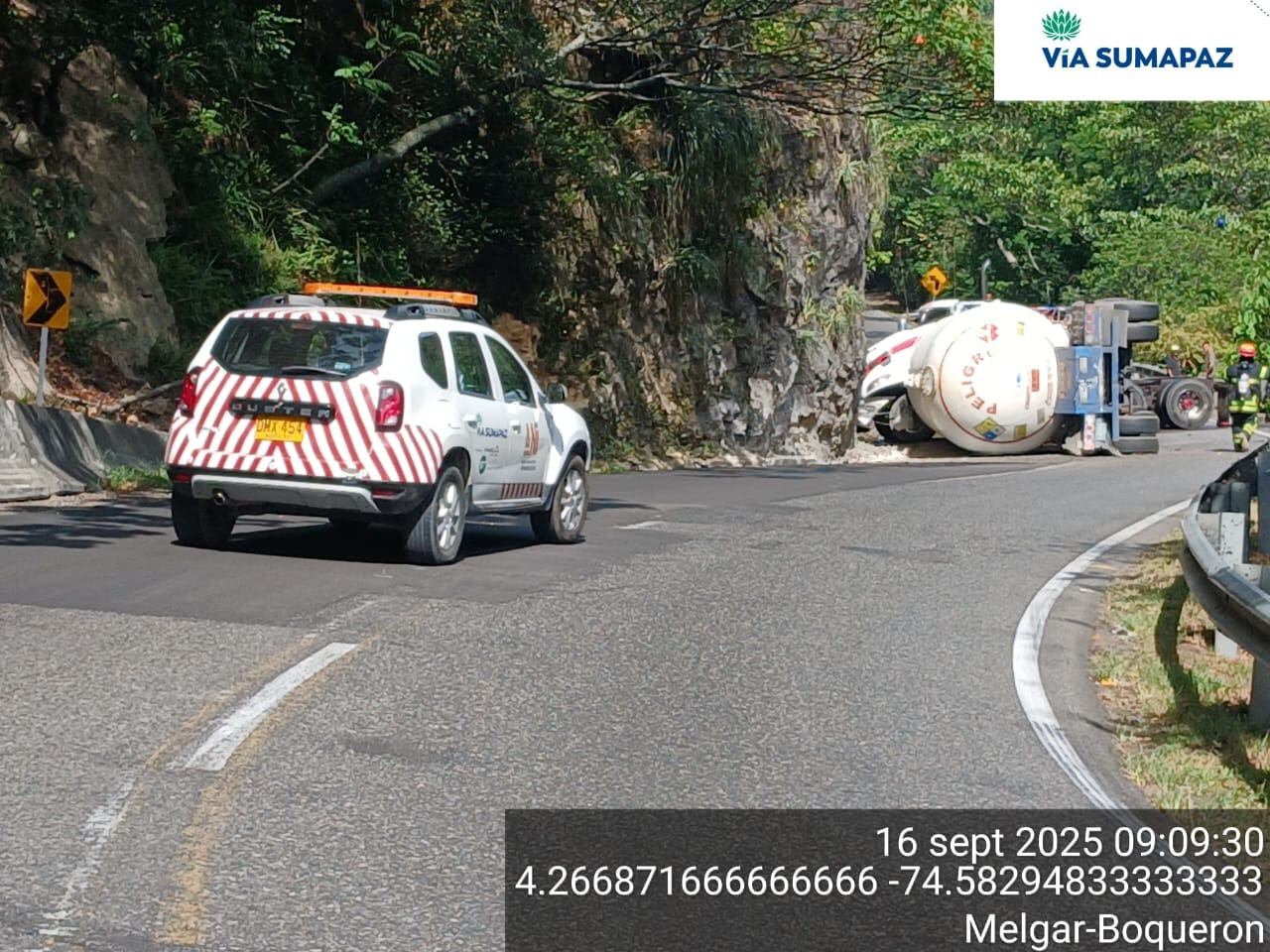 El cierre ya registra varias horas.