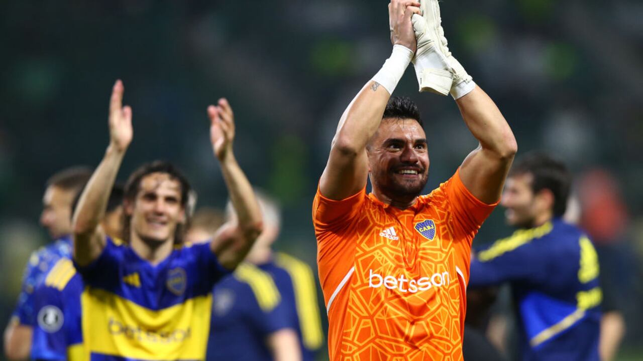 Sergio Romero, figura de Boca Juniors frente a Palmeiras.