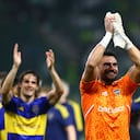 Sergio Romero, figura de Boca Juniors frente a Palmeiras.