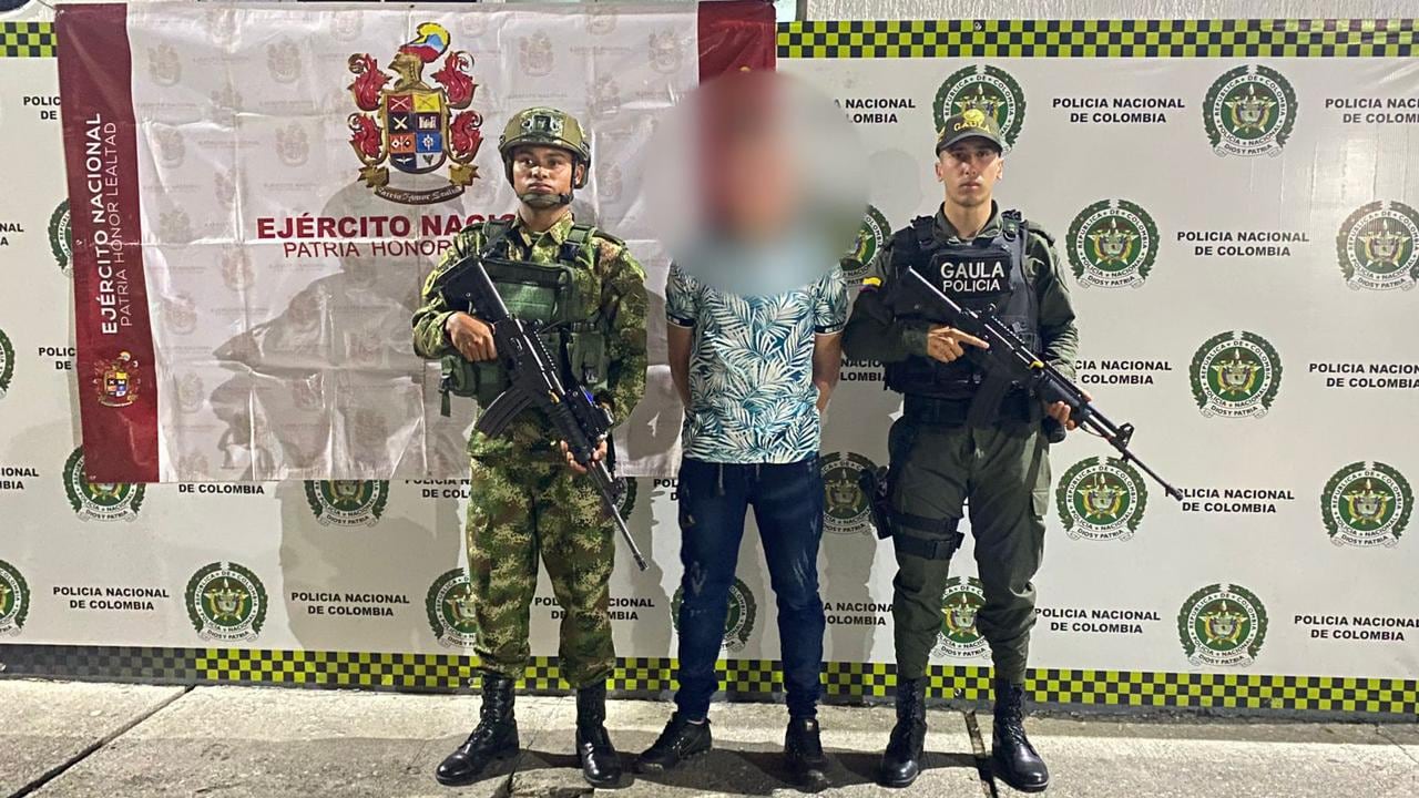 Capturan a integrante de las disidencias de las Farc, presunto responsable de ataque a estación de Policía en Barragán, Tuluá.