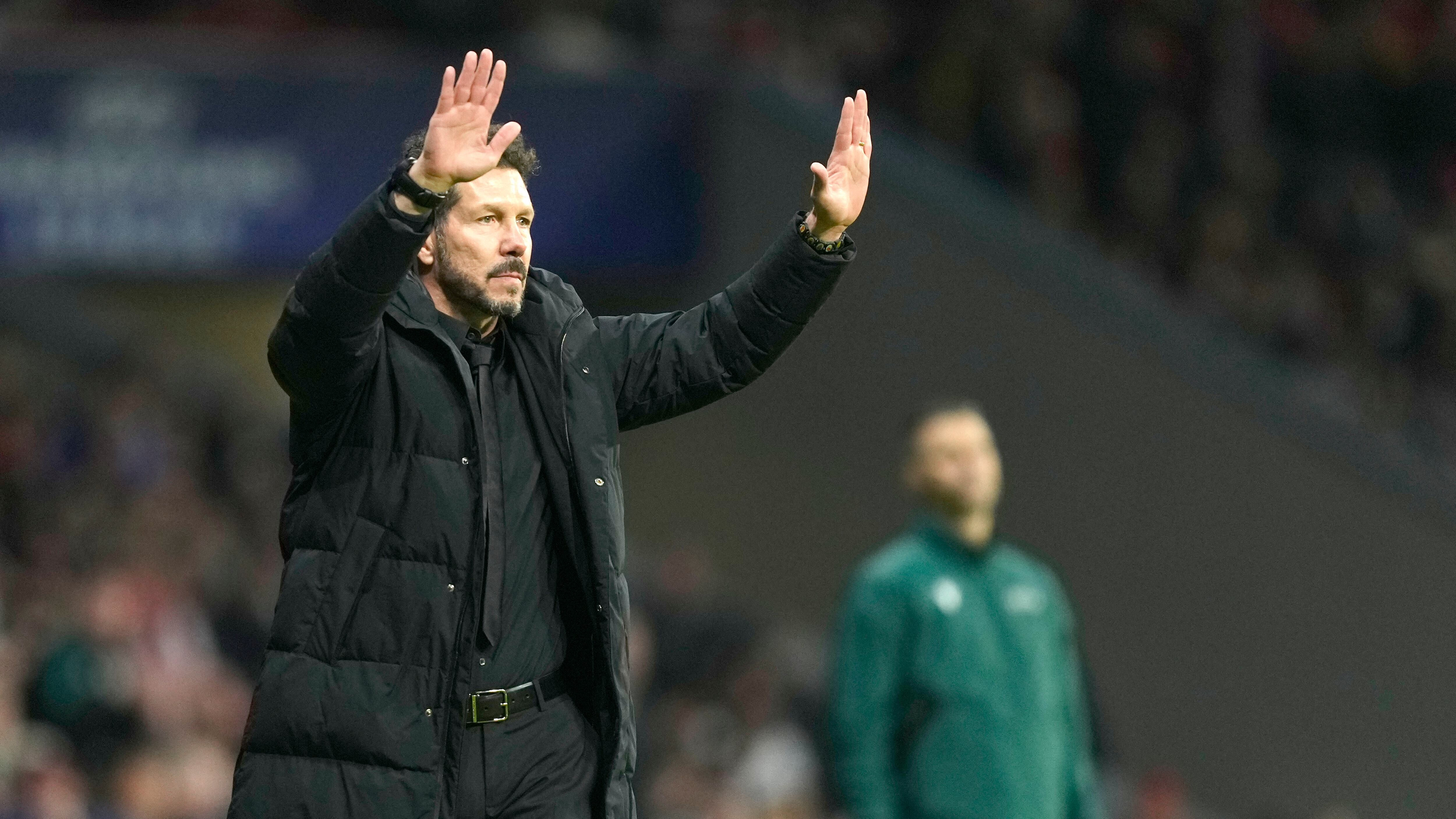 Diego Simeone, exjugador argentino y entrenador del Atlético de Madrid.