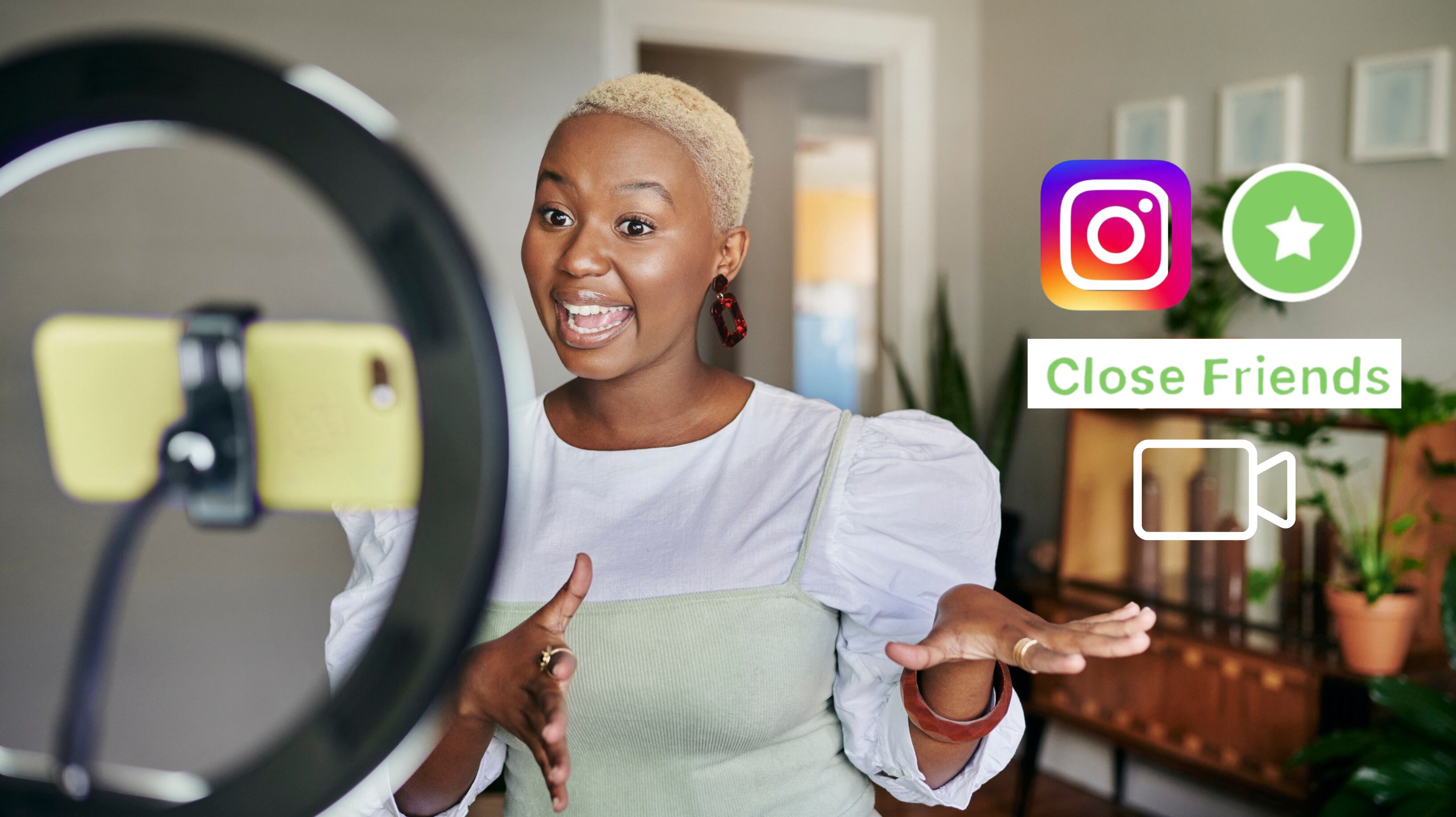 Conviértase en un experto en la transmisión de contenidos privados en Instagram gracias a la función de "Mejores Amigos".