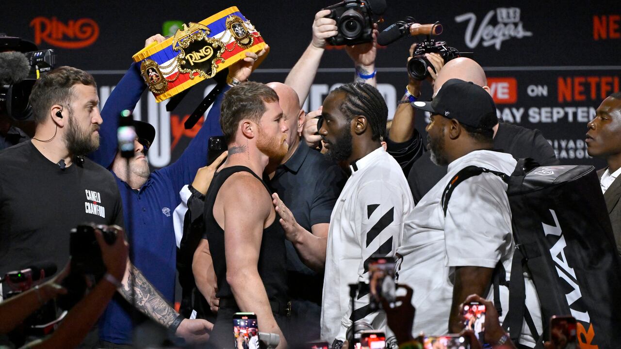 Canelo Álvarez vs. Terence Crawford.