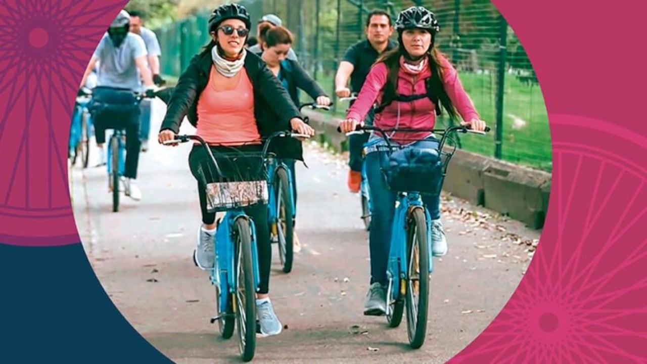 Recorrido en bicicleta por Bogotá.