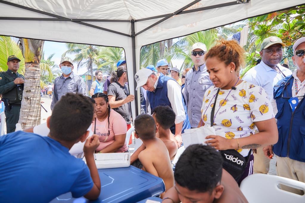 Diferentes instituciones, entre ellas la Defensoría, han acompañado la grave situación que se presenta en el Darién.