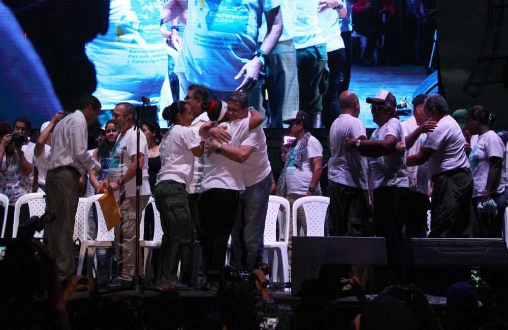 Tendrá una innegable carga histórica por ser la última conferencia que hagan las Farc, por lo menos alzados en armas. Foto: León Darío Peláez / Enviado Especial de Semana