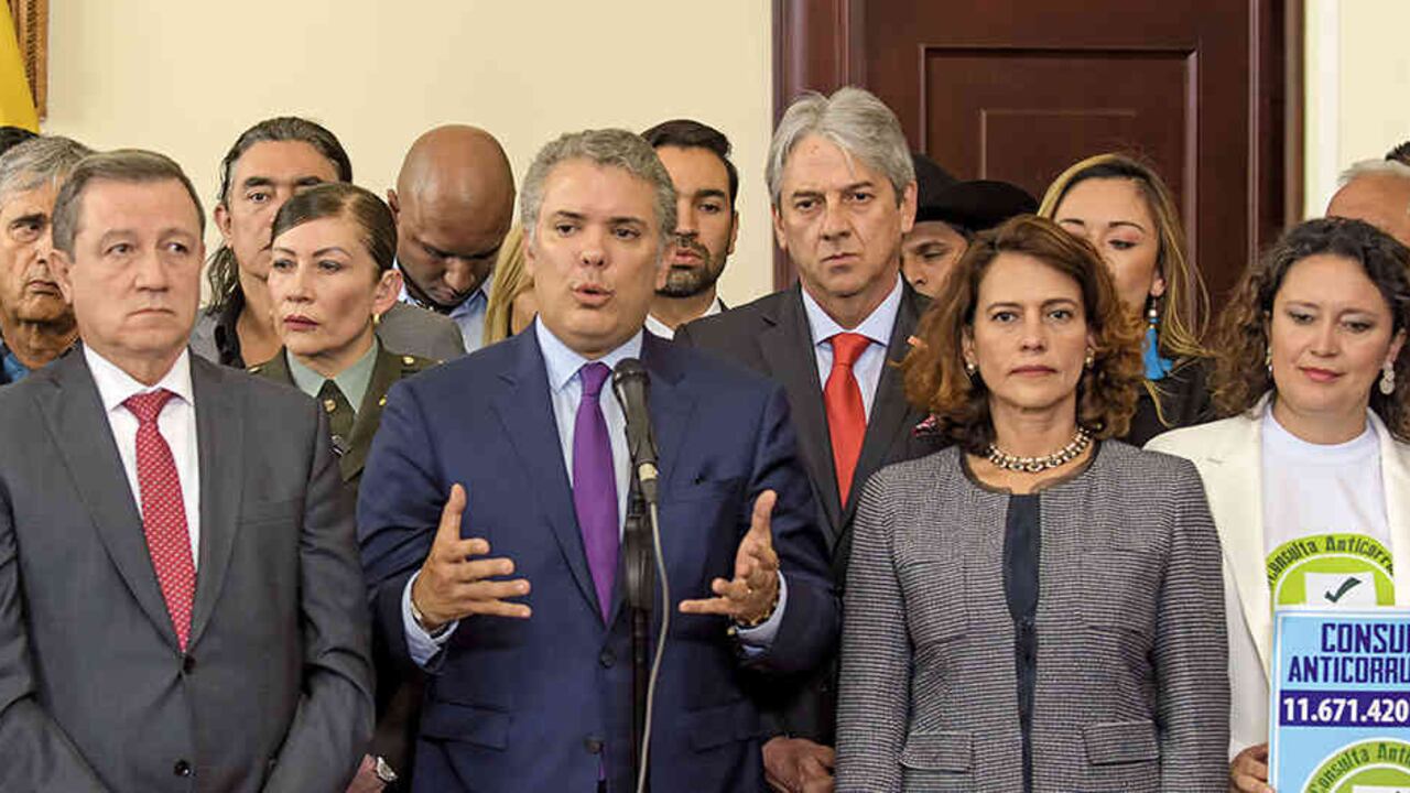 Ante los medios y el Congreso, el presidente Iván Duque anunció que su agenda anticorrupción, concertada con los partidos, saldría adelante antes de diciembre. El corte de cuentas no es tan bueno.
