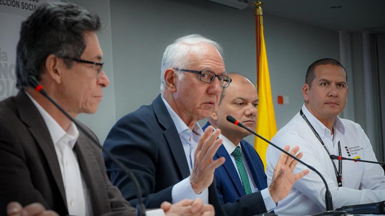 Guillermo Alfonso Jaramillo, ministro de Salud y Protección Social, habló sobre la situación con las EPS Sura, Sanitas y Compensar.