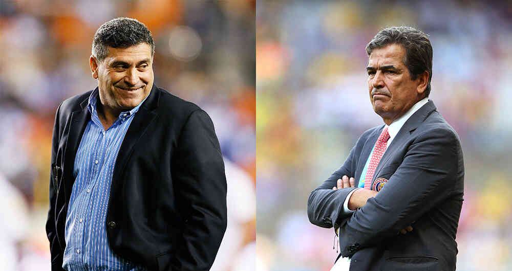 Luis Fernando Suárez y Jorge Luis Pinto