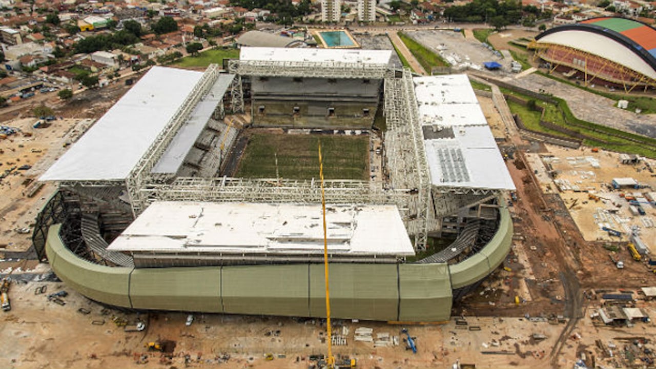 Un obrero falleció electrocutado en las obras de la Arena Pantanal, el estadio de Cuiabá donde jugará Colombia contra Japón.