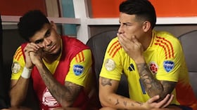 Luis Díaz y James Rodríguez, máximas figuras de la Selección Colombia