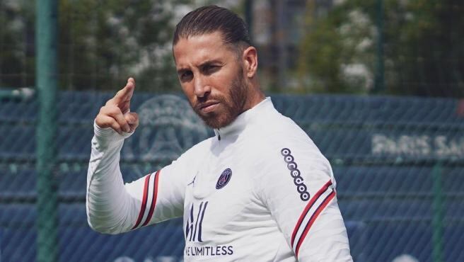 Sergio Ramos, defensa español del PSG.