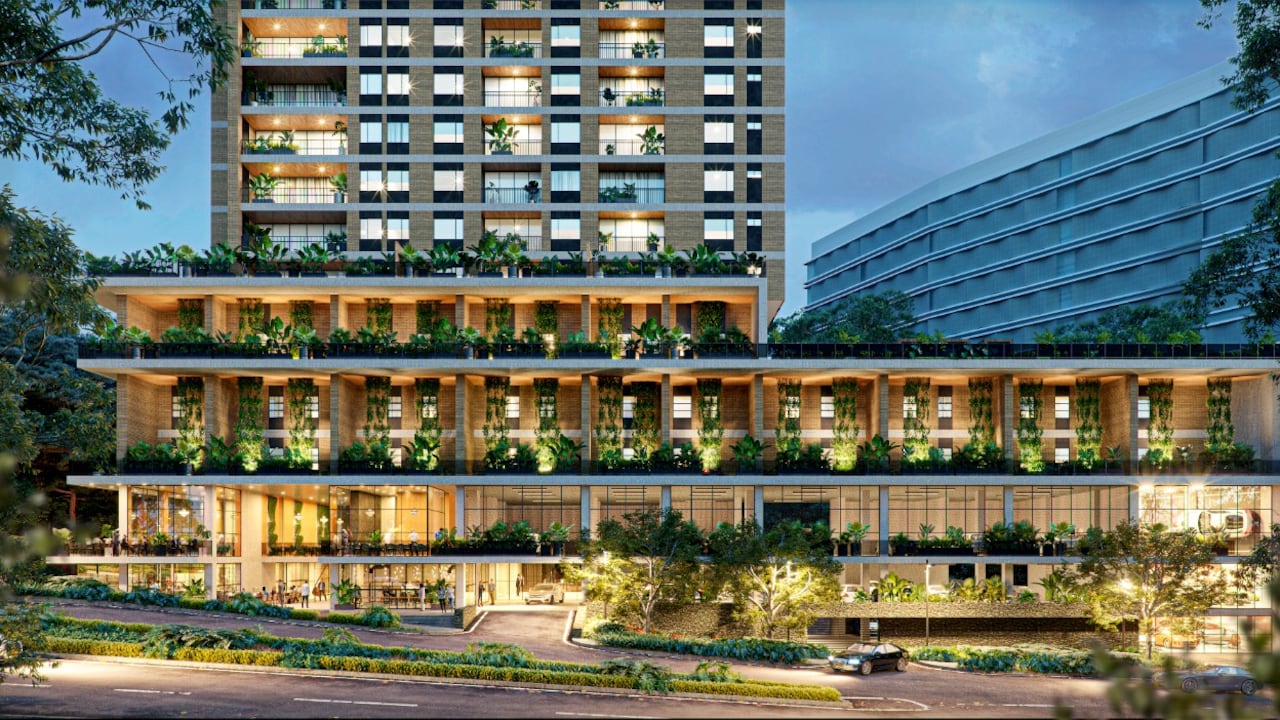 El hotel Hour estará ubicado en el edificio Verticall, en el barrio El Poblado, sector Las Lomas.