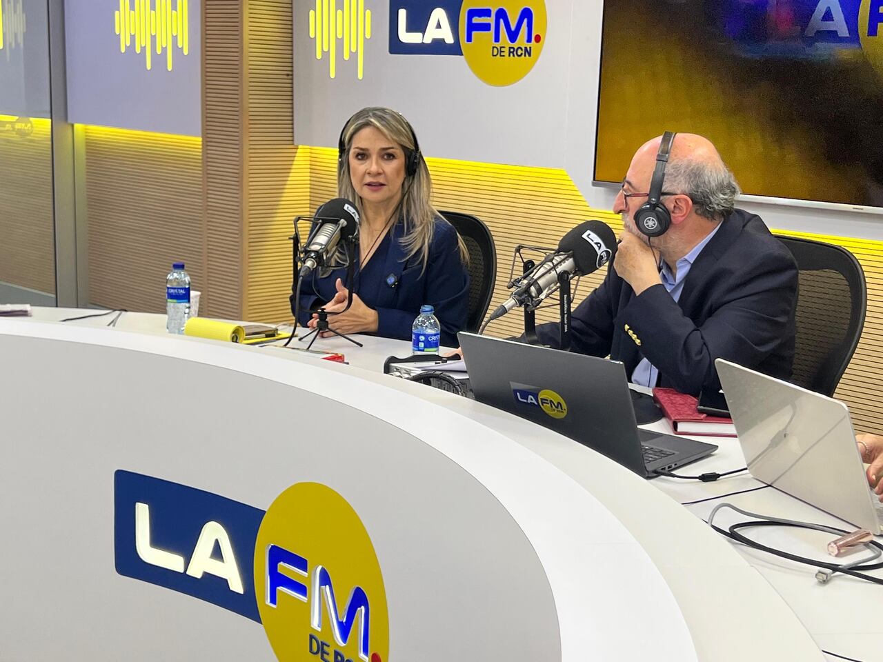 Vicky Dávila en entrevista en La Fm