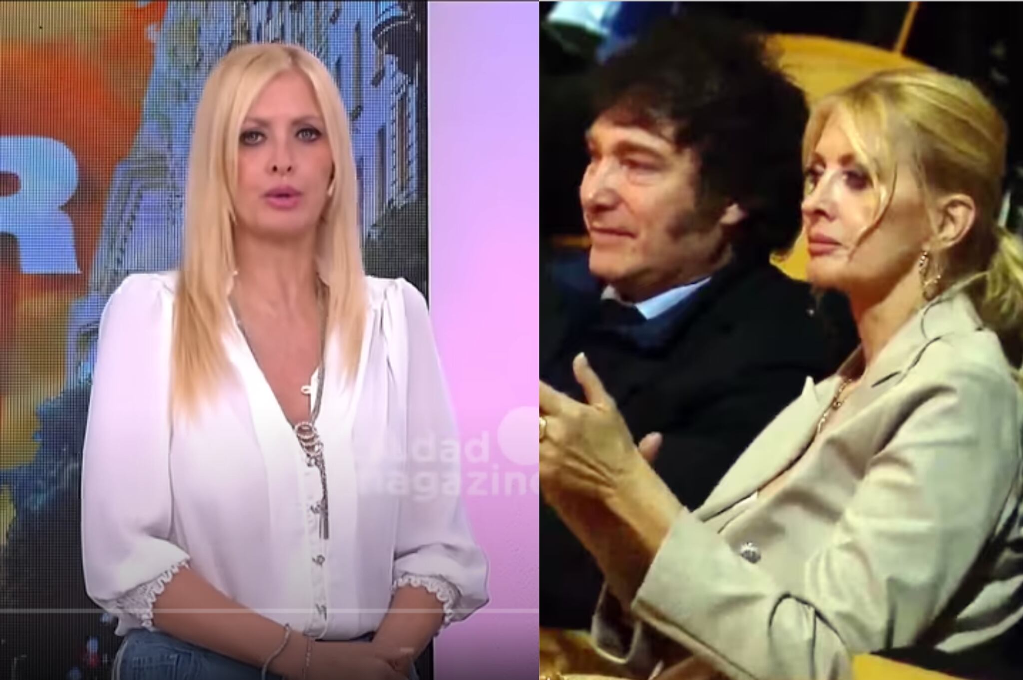 Yuyito González, novia de Javier Milei habló de los rumores de otras mujeres