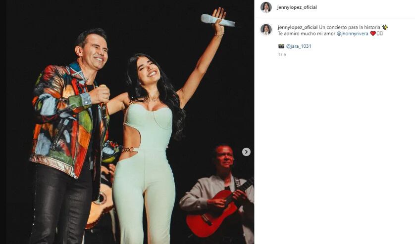 Jhonny Rivera y Jenny López