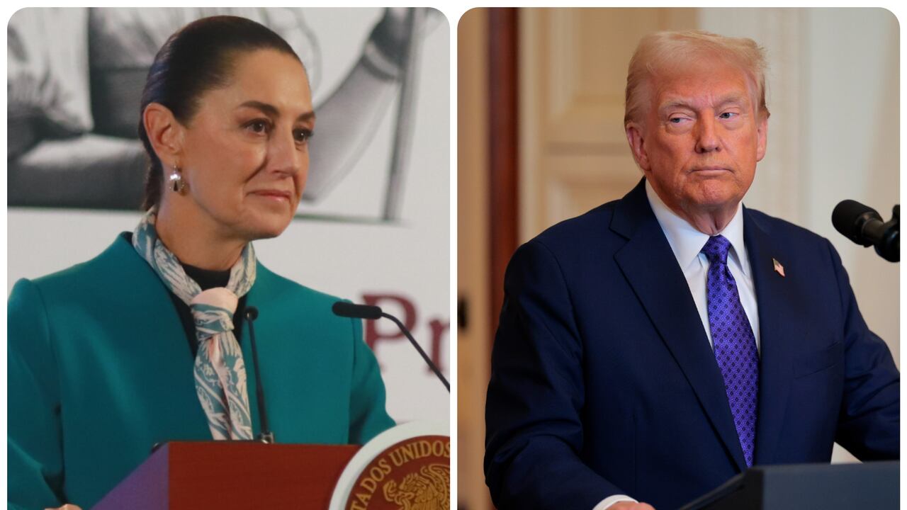 Claudia Sheinbaum y Donald Trump