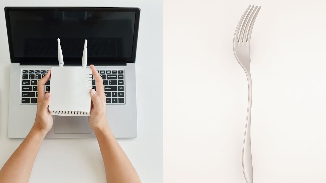 Ante los problemas de conexión, algunas personas recurren a trucos caseros viralizados en redes sociales.