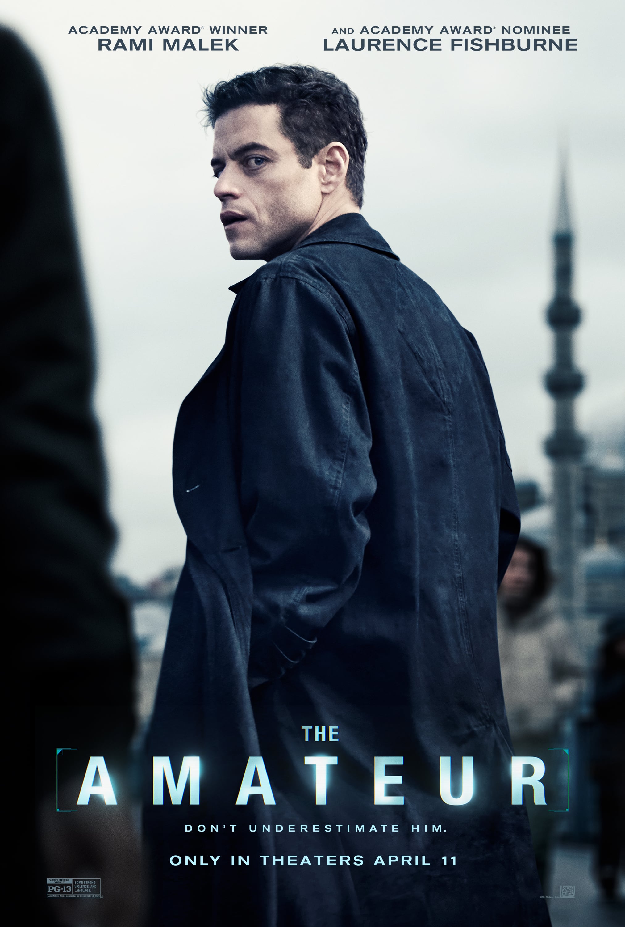 Rami Malek nos sorprenderá a todos en 'The Amateur'.