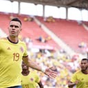 El delantero llegó a su primer tanto con la selección de Mayores.