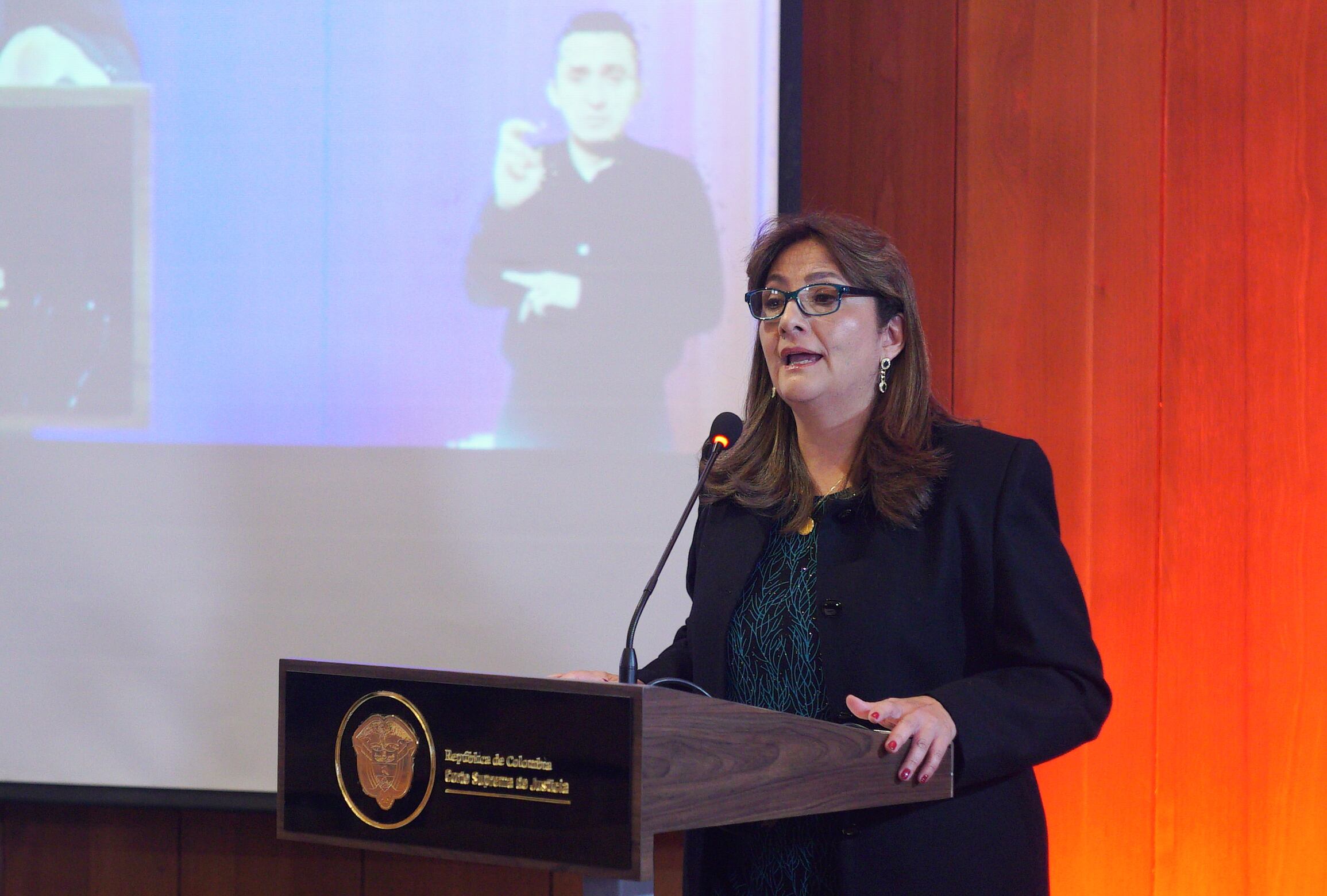 Ternadas a la Fiscalía 
Ángela María Buitrago 
se presentaron ante la Corte Suprema de Justicia, que deberá tomar su decisión a mediados de diciembre
Bogota noviembre 23 del 2023
Foto: Prensa Corte Suprema de Justicia