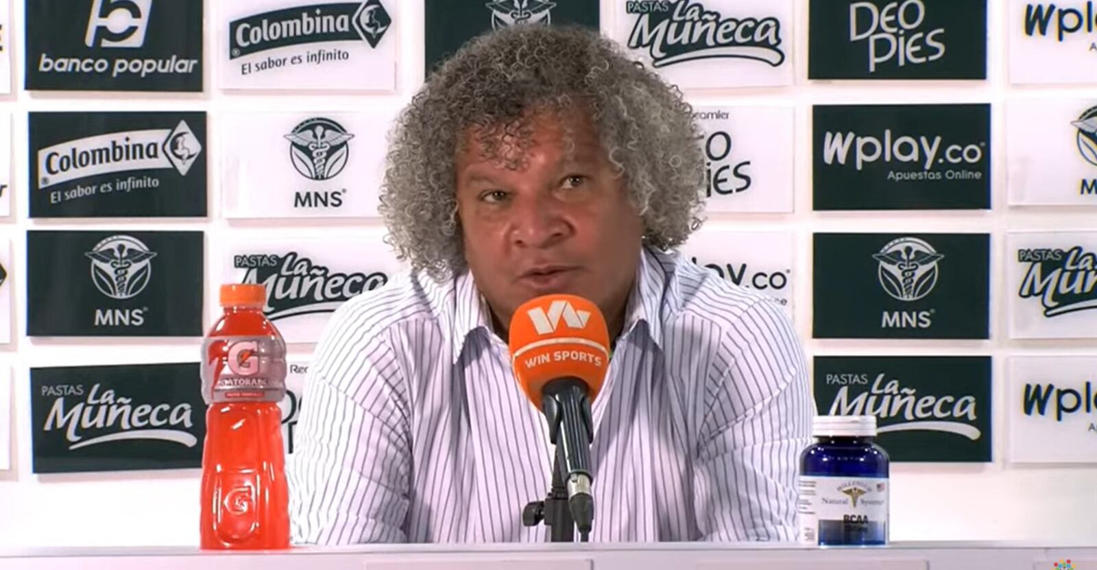 Alberto Gamero, DT de Millonarios.