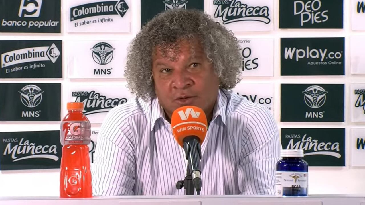 Alberto Gamero, DT de Millonarios.