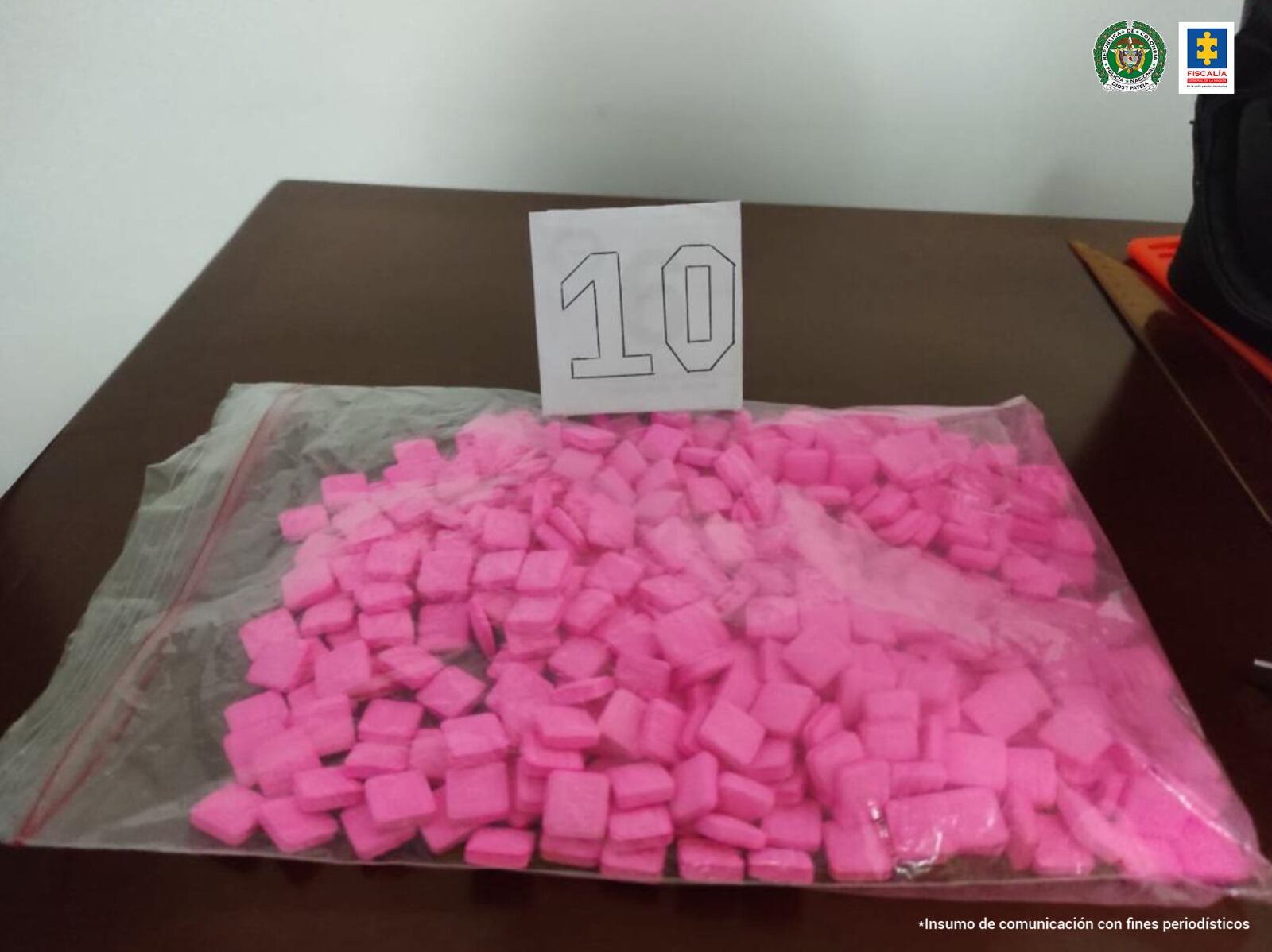 El detenido tendrá que responder por los delitos de fabricación, tráfico y porte de estupefacientes