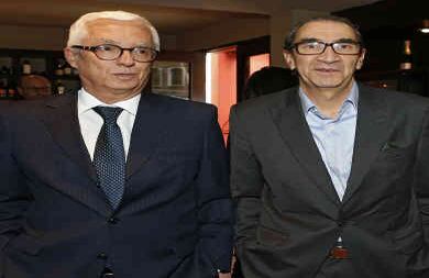 Jorge Enrique Robledo y Aurelio Suárez.