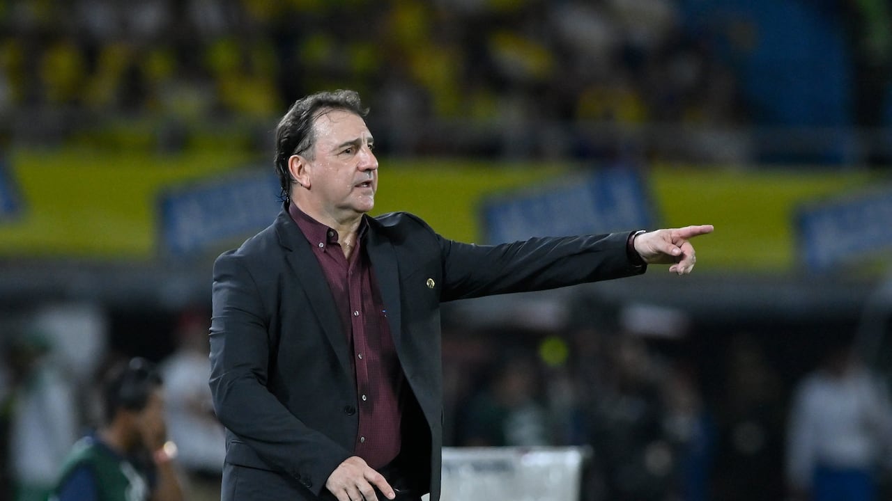 Néstor Lorenzo, DT de la selección Colombia.