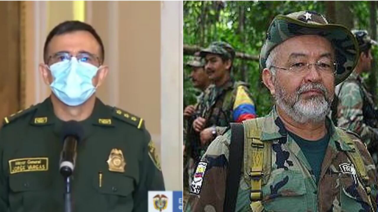 General Vargas y Raúl Reyes