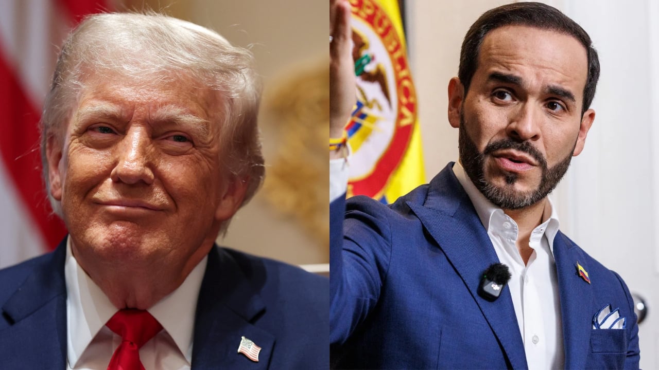 Donald Trump y Abelardo de la Espriella.