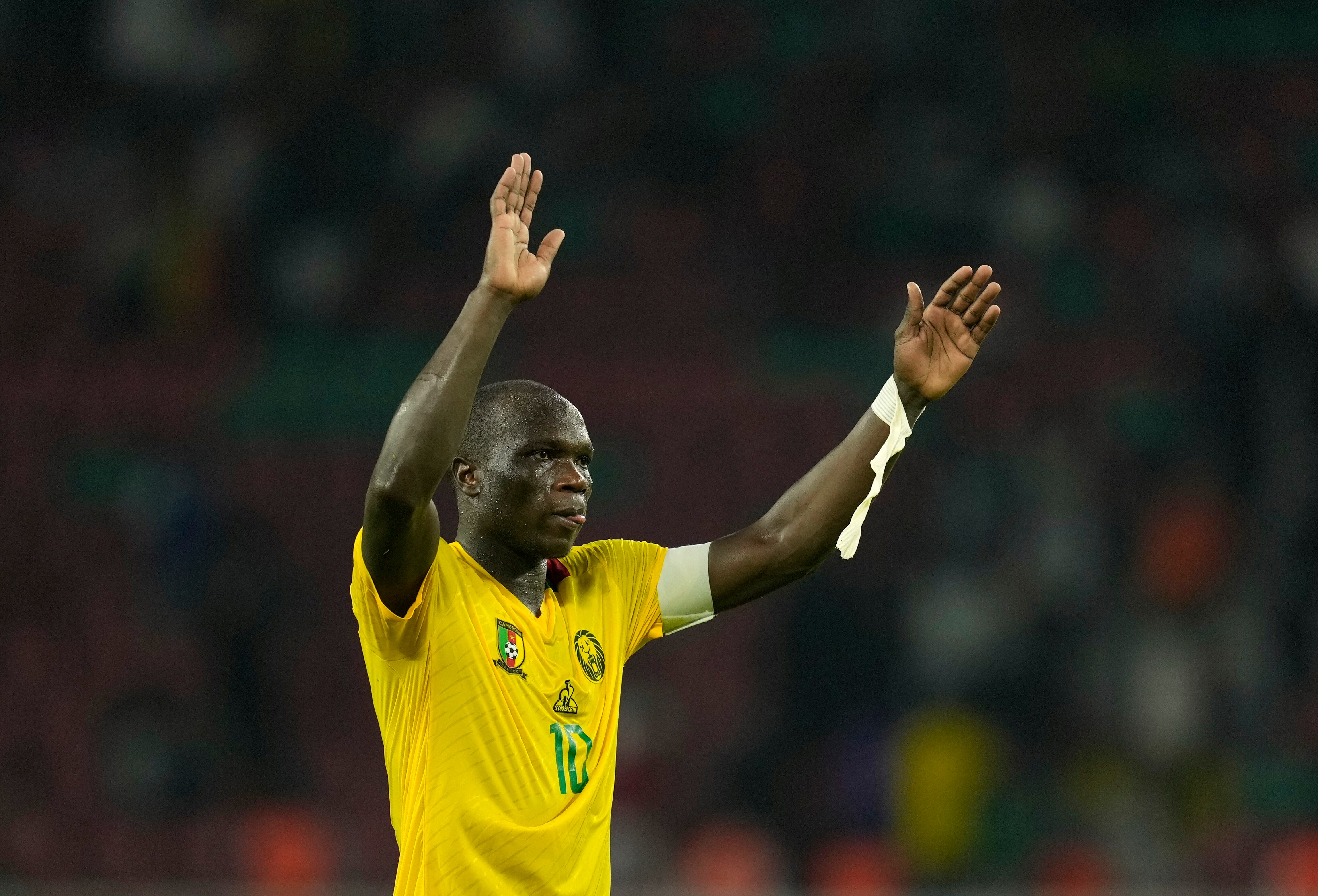 Vincent Aboubakar juega en el Al-Nassr de la liga árabe