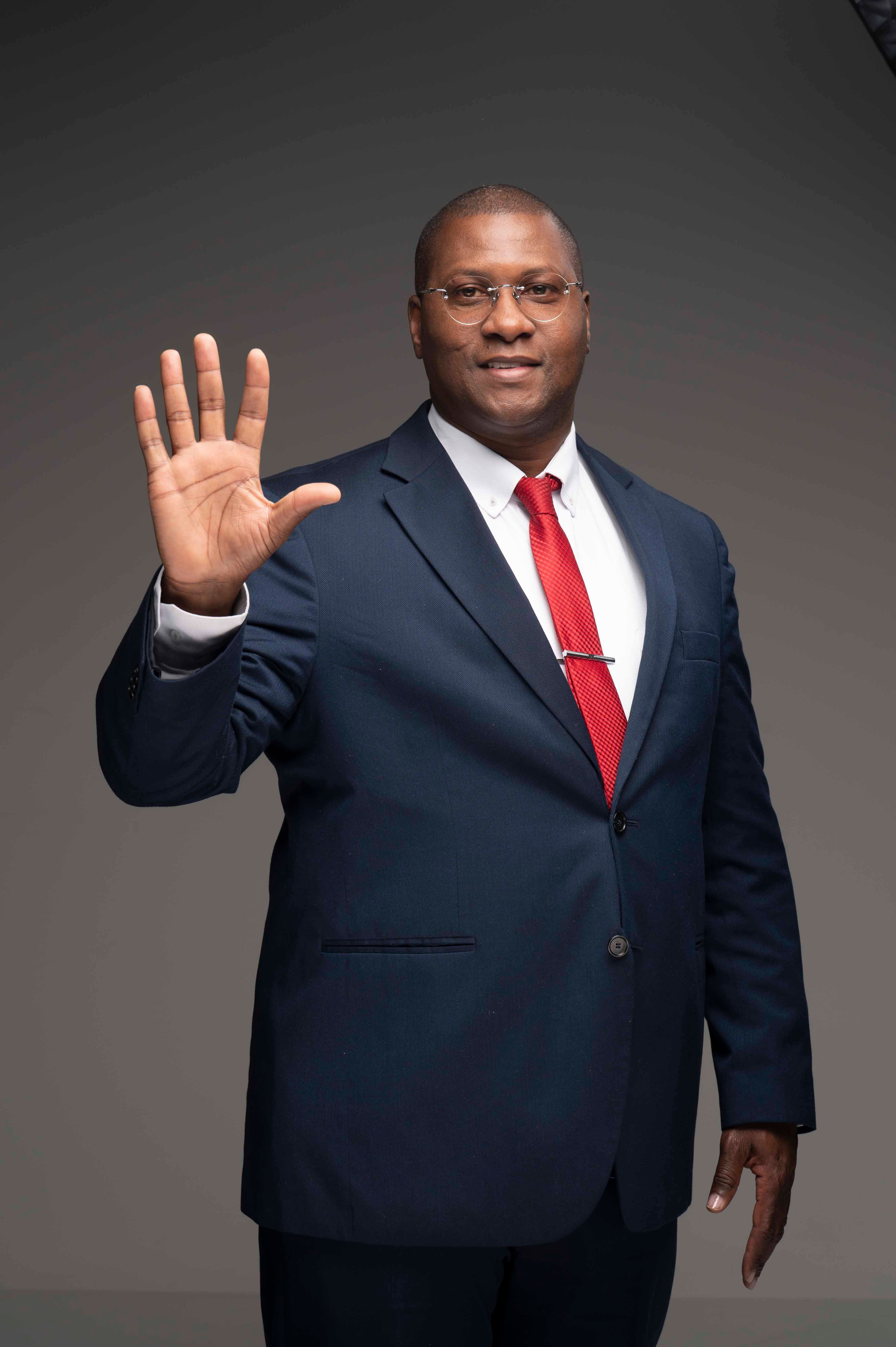 Jorge Iván Mina, candidato a la Cámara de Representantes por la curul afro.